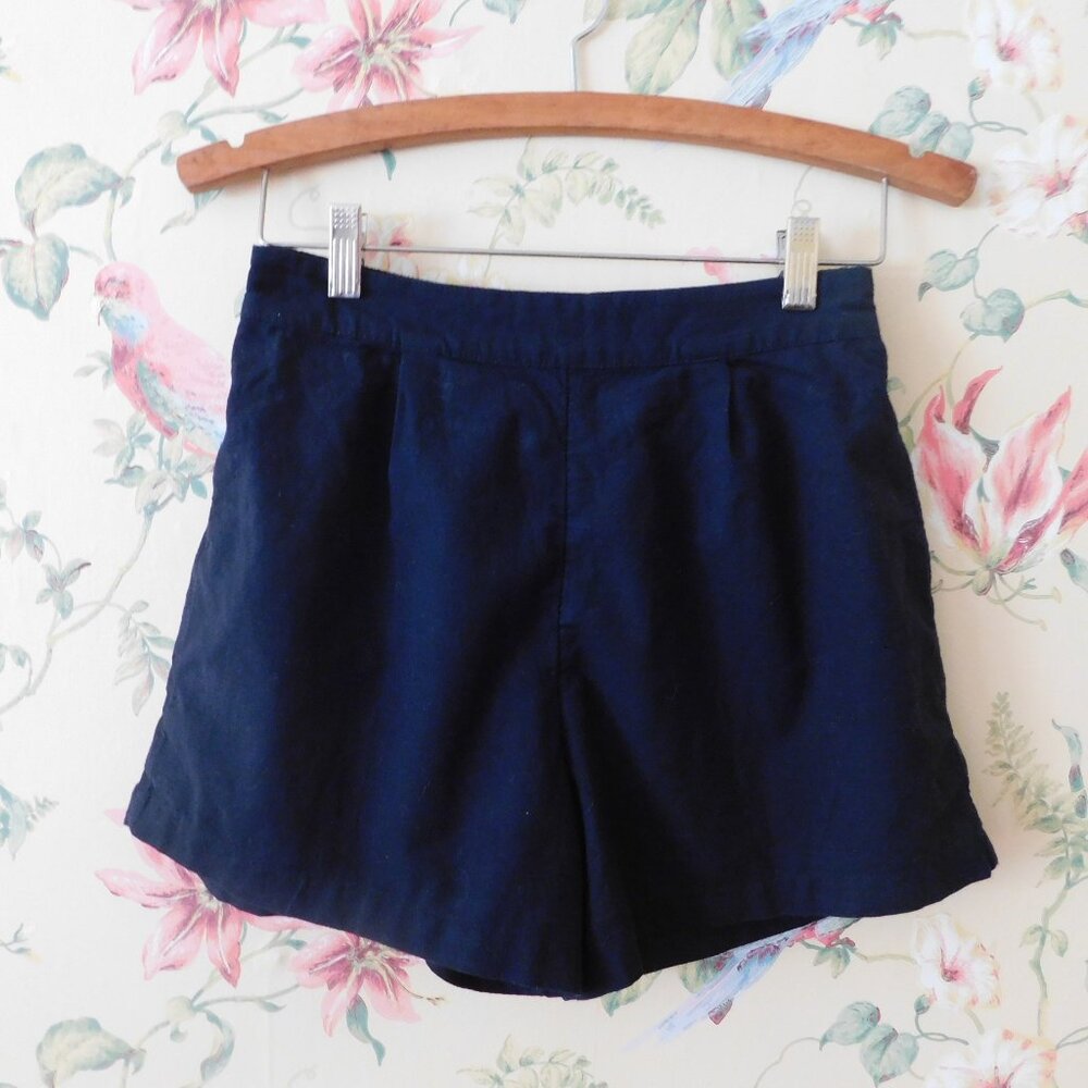 🦌 Abercrombie & Fitch Black Cotton Shorts Size S